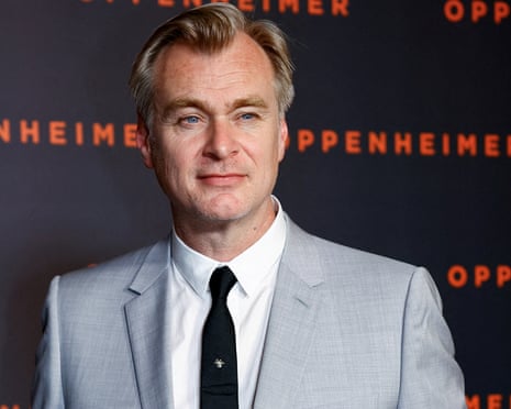 Film director Christopher Nolan,
