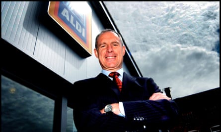 Paul Foley, Aldi’s third employee in the UK and former chief executive.