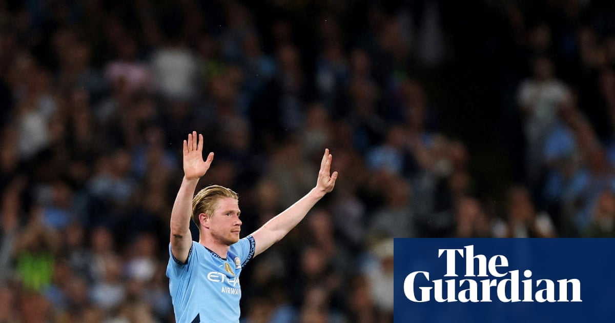 City sweep Bournemouth aside as De Bruyne bids emotional farewell