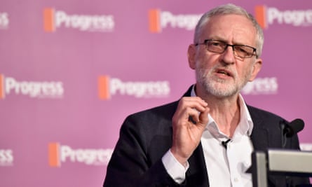 Jeremy Corbyn speaks at a conference in London
