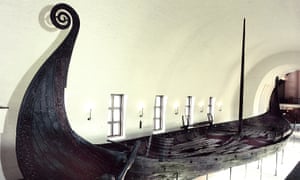 The Oseberg Ship, Norway. Viking. c 850 AD.
