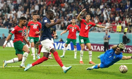 Kolo Muani’s close-range effort seals France’s place in the final.