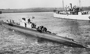 荷兰潜艇HNLMS K XVII,于1941年12月被南海的日本矿山击沉。
