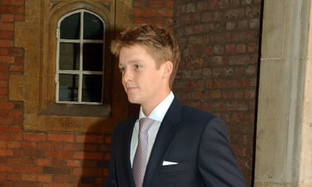 The Duke of Westminster in 2013, when he was aged 22.