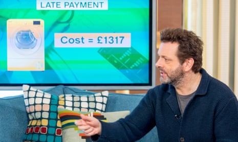 Michael Sheen talks on This Morning about payday and doorstep loans.