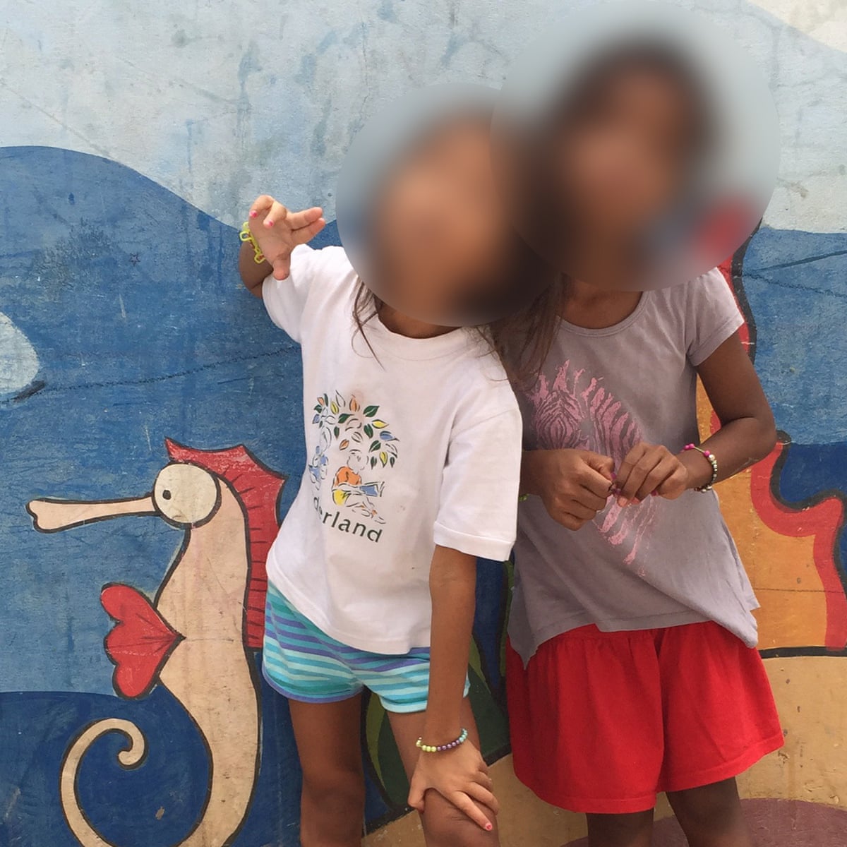 Most Of The Children Still Have Parents Behind The Facade Of A