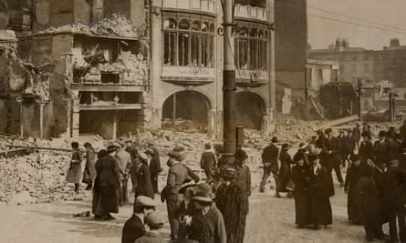 devastation at the end of the Easter Rising