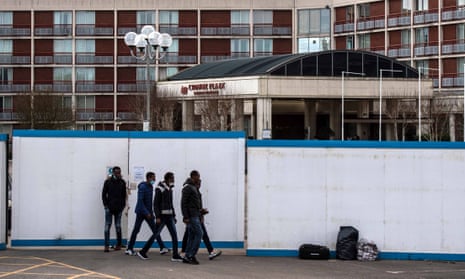 Use of UK hotels for asylum seekers trebles despite Home Office promise | Home Office | The Guardian