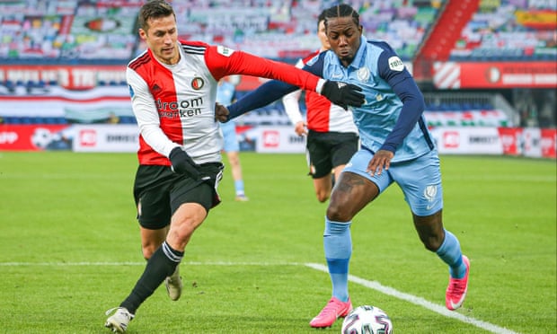 Eljero Elia (right), in action for Utrecht against Feyenoord in 2020, says Ten Hag was like “your favourite teacher who cared deeply”.
