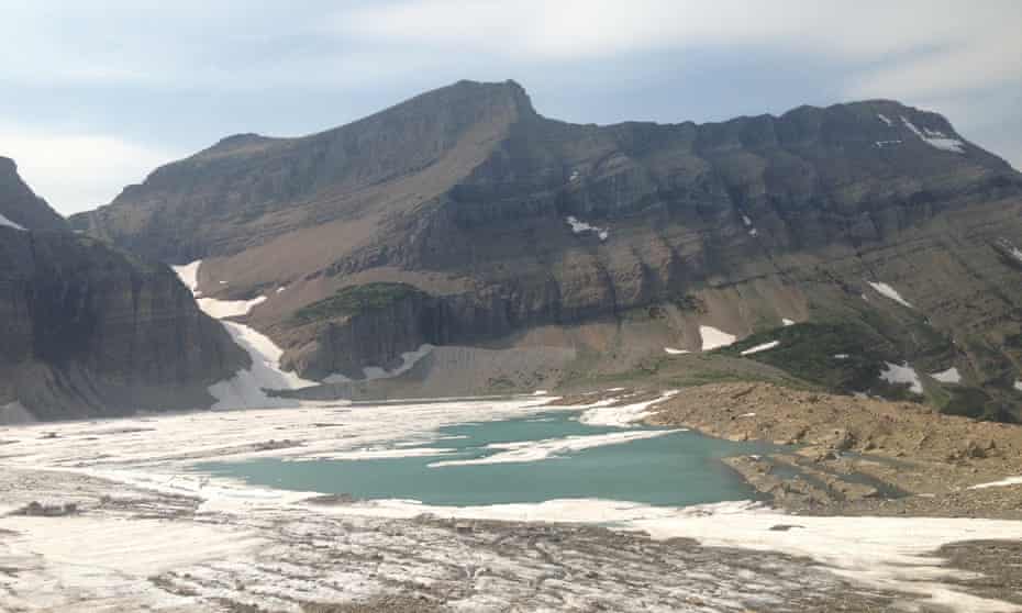 The number of glaciers in Glacier national park, Montana, has halved since 1968 due to rising temperatures. All are on course to disappear by the middle of the century.