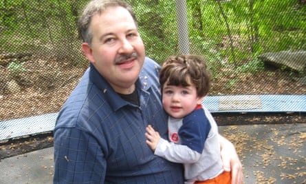 Lenny Pozner with his son Noah, who died at Sandy Hook elementary school.