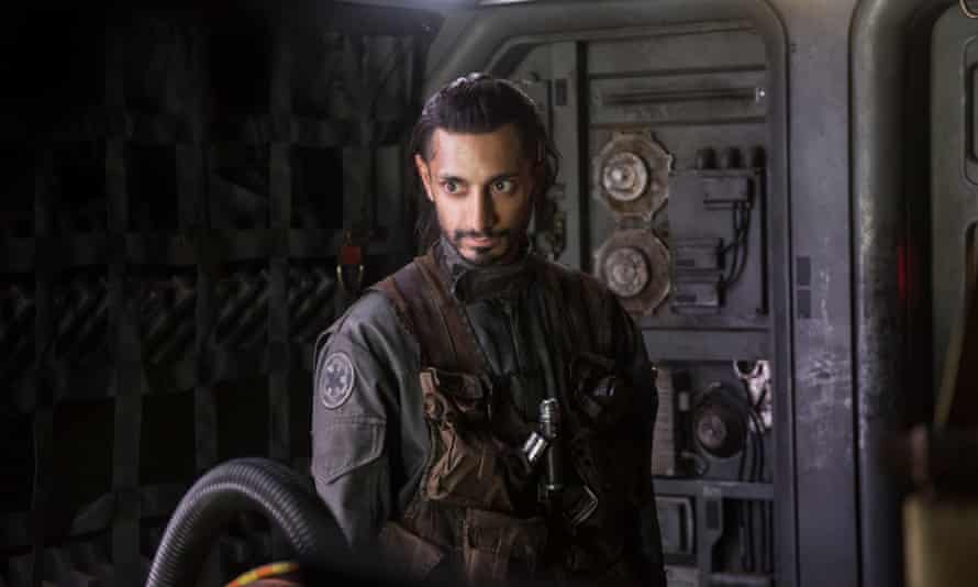 Riz Ahmed in Rogue One: A Star Wars Story.