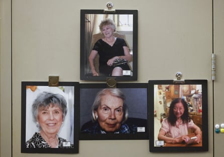 Photos of Mary Brooks, Martha Williams, Mary Bartel and Lu Thi Harris.