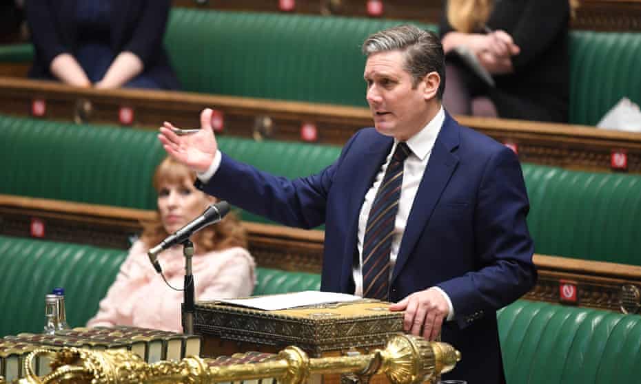 Keir Starmer in the Commons