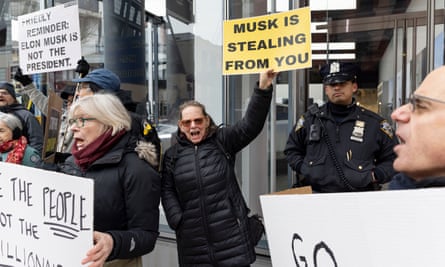 Anti-Elon Musk Protests Target Tesla Showrooms Across the US