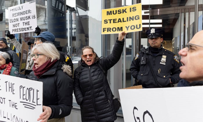 Elon Musk Under Fire: Protests Against Tesla Spark Controversy