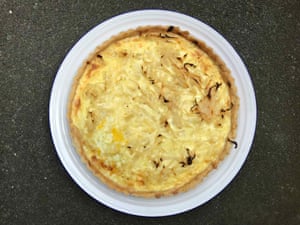 Rowley Leigh’s onion tart: a ‘long and messy business’.