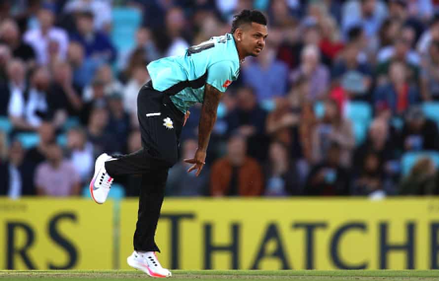 County cricket talking points: Surrey and Lancashire lead the way in Blast | Cricket 2 Sunil Narine in action for Surrey.