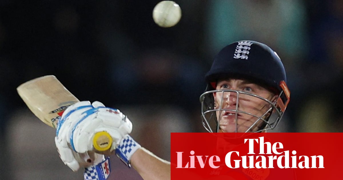 England v Sri Lanka: second men’s cricket T20 international – live