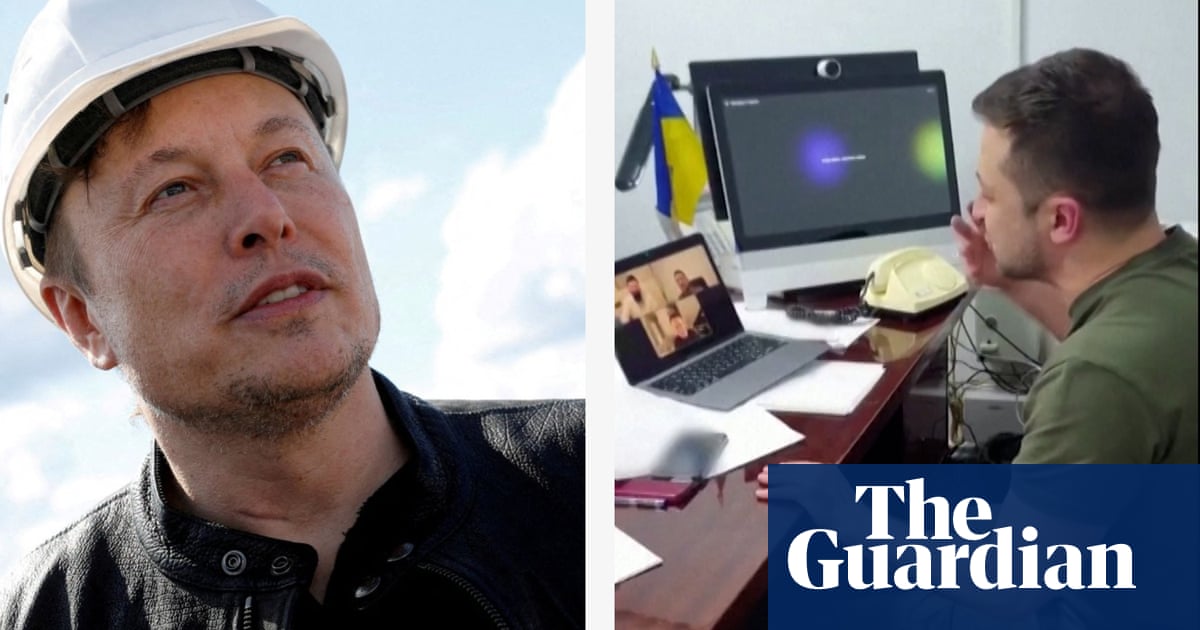 Zelenskiy invites Elon Musk to Ukraine after war following Starlink commitment  video