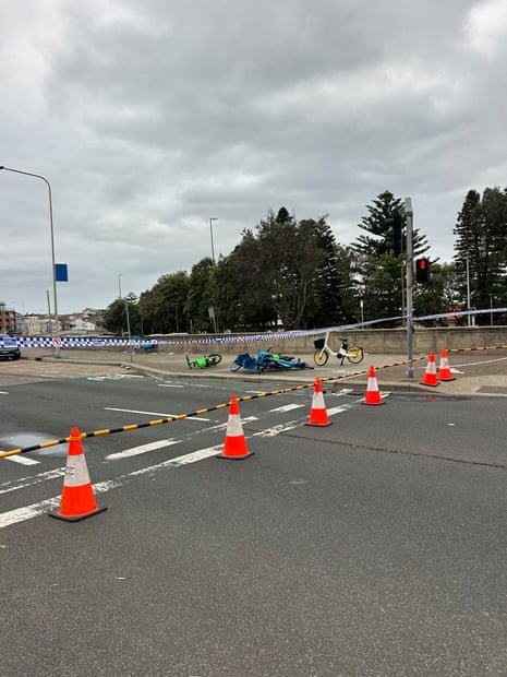 Pictures from Bondi Beach on Tuesday morning, two days after the shooting.