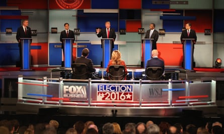 The Republican Presidential Debate sponsored by Fox Business and the Wall Street Journal on 10 November 2015 in Milwaukee, Wisconsin.