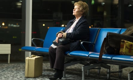 Woman sitting on bench