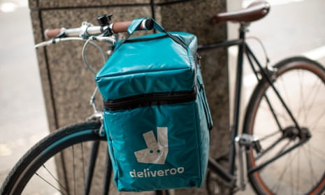 Deliveroo bicycle