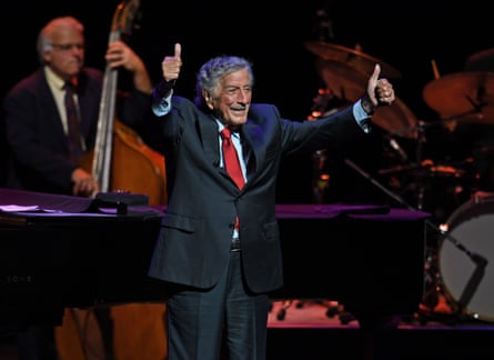 Tony Bennett performing in December 2019.