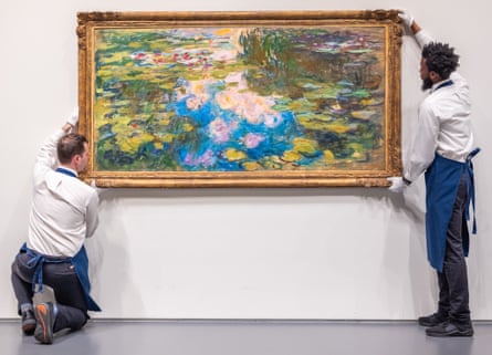 Le Bassin aux Nympheas, by the French painter Claude Monet, painted between 1917 and 1919