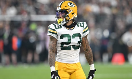 Packers suspend cornerback Jaire Alexander for gate-crashing coin toss |  Green Bay Packers | The Guardian