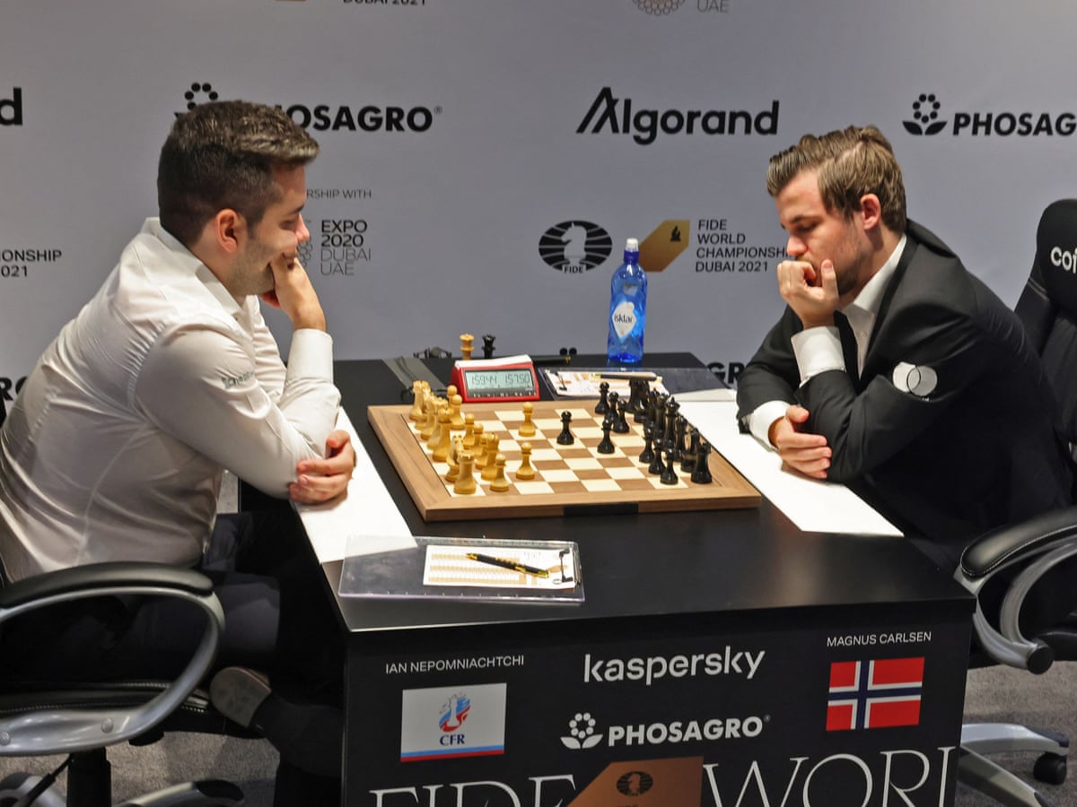 GAME 8 World Chess Championship 2023 (ONLY MOVES) IAN