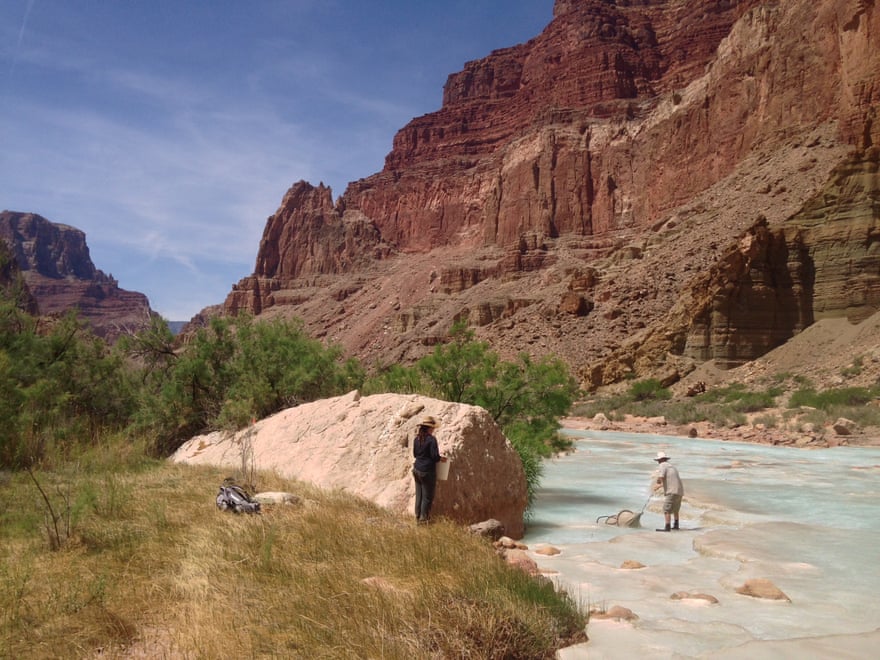 People on Little Colorado River