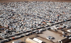 We usually see Zaatari in aerial shots on the news, used to show the scale of the Syrian refugee crisis.