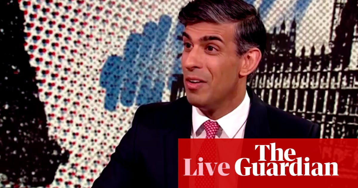 Sunak criticised for saying border security more important than staying in European court of human rights – UK politics live | Politics