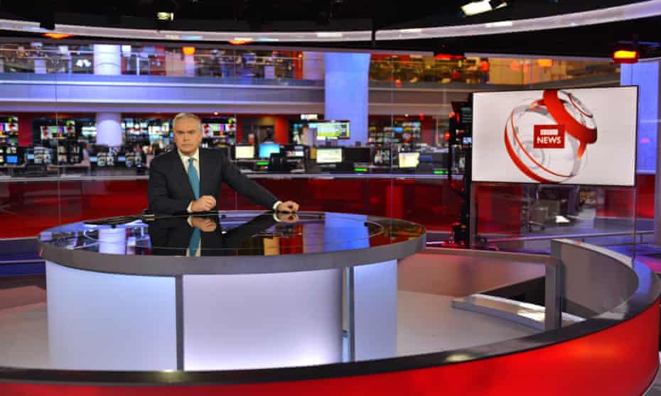 Huw Edwards presents the BBC news: the 10pm bulletin will be extended from the new year