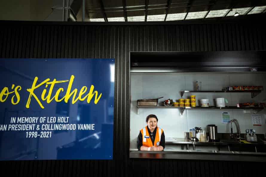 Melissa Walton at Vinnies’ new kitchen facility in Kensington.