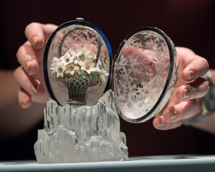 Fabergé egg made for mother of Russia’s last tsar sells for £23m