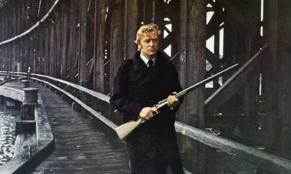 Michael Caine as Jack Carter in a scene from Get Carter.