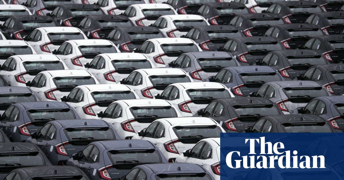 UK new car sales fell 9% in July as supply chain problems continue