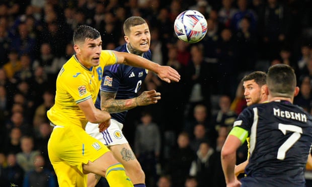 Steve Clarke must decide whether Scotland stick or twist against Ireland | Scotland 5 Lyndon Dykes scores his first goal in the win over Ukraine