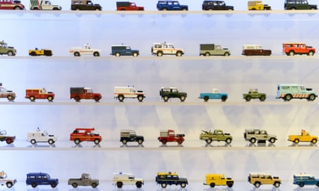 Land Rover model cars
