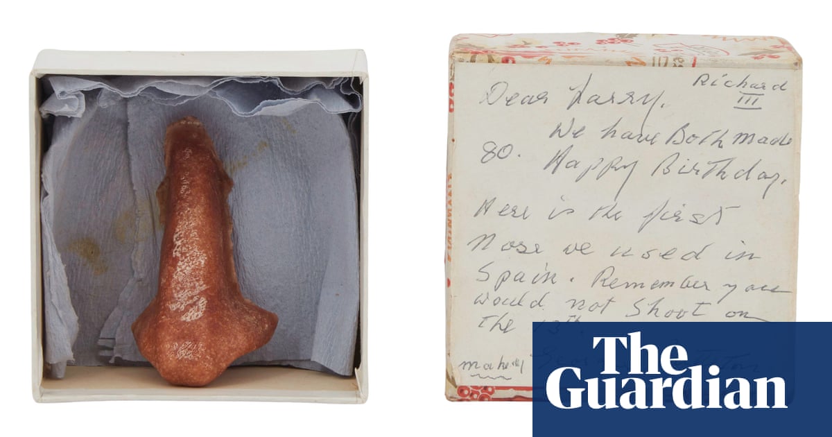 Laurence Olivier prosthetic nose