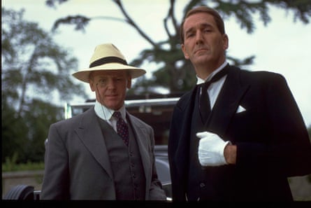 Les Dennis dressed in vintage aristocratic clothing with Russ Abbot dressed as a butler