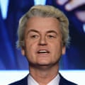 Geert Wilders, leader of the far-right Dutch Party for Freedom