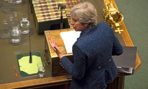 Theresa May comes under fire during prime minister’s questions.