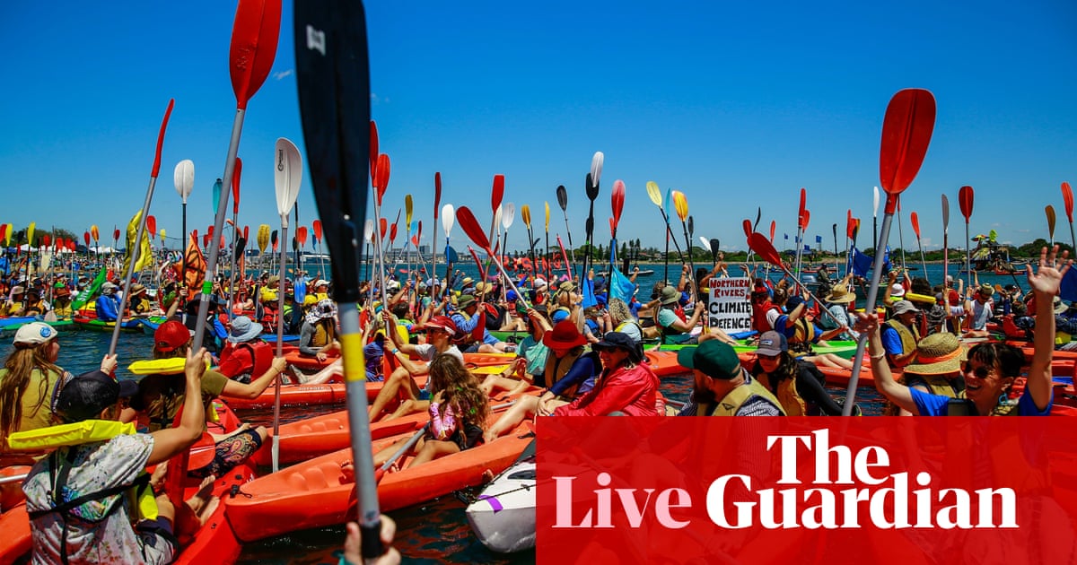 Climate protesters arrested at Port of Newcastle blockade – as it happened | Australia news | The Guardian