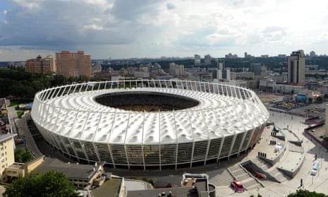 Kiev’s Olimpyskiy Stadium, which hosted the Champions League final in May, is the new venue for Arsenal’s away game against Vorskla.