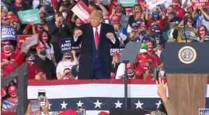 Donald Trump dancing to YMCA by the Village People.