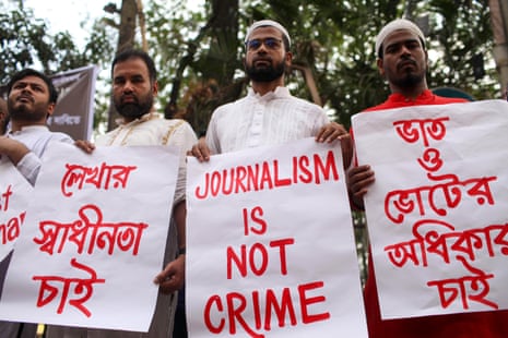 465px x 310px - Bangladesh media in fear after PM's 'people's enemy' attack | Global  development | The Guardian